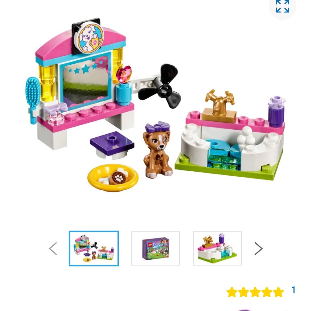 Lego Friends Puppy Pampering Set